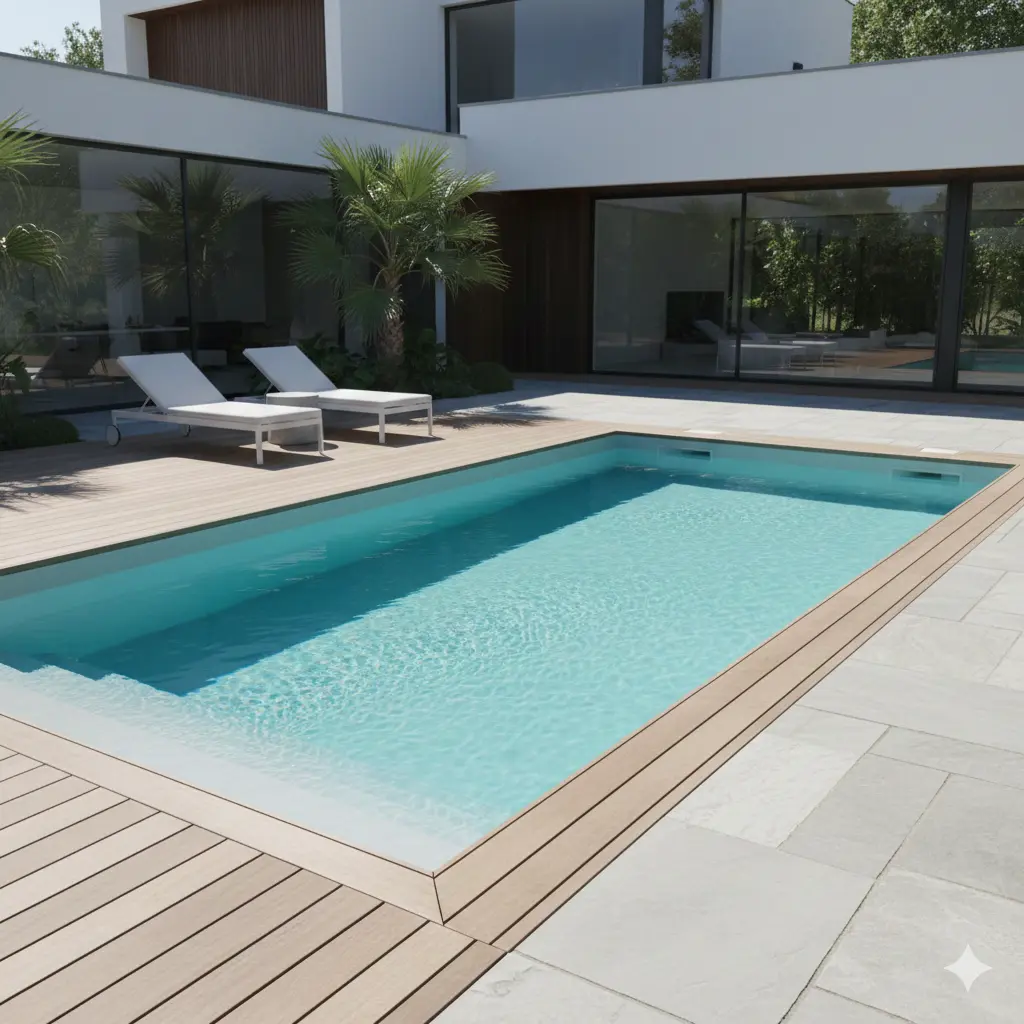 Piscine coque polyester